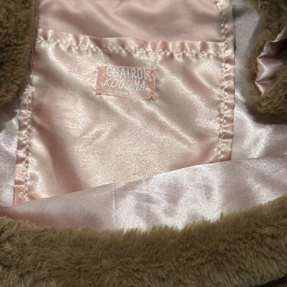 Chairoikoguma Plush Tote Bag - Picture 3 of 5